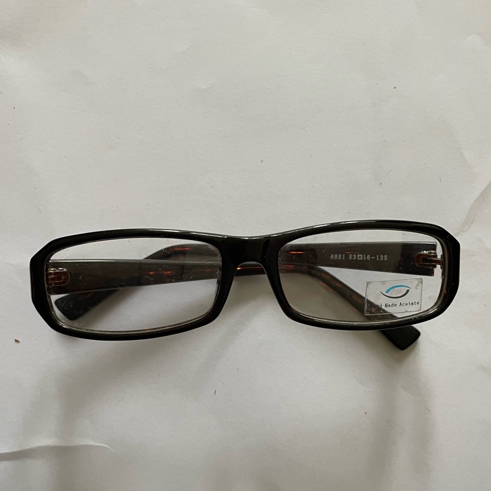 Black Rectangular Eyeglasses - image 3
